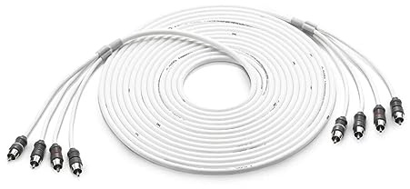 JL Audio M-XMD-WHTAIC4-25 - 4-Kanal Cinchkabel - 7,5 m