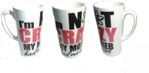 Ich bin nicht verrückt, My Mother Had Me Tested – Big Bang – Giant oz Latte Tasse