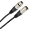 Plugger Câble XLR femelle 3b/mâle 3b 15 m Noir