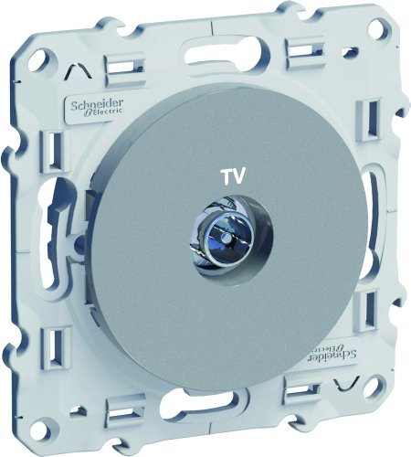Schneider Electric S530445 Prise TV Odace Alu