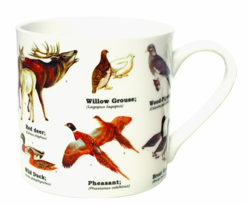 Gift Republic GR270064 Wild Animals Bone China Mug