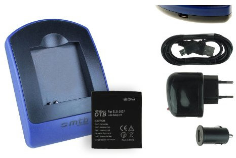 Batterie + Chargeur (USB/Auto/Secteur) pour Samsung SLB-0937 / i8, L730, L830, NV4, NV33, PL10