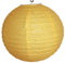 AAF Nommel®, 516, Lampion 1 Stk. Papier gelb unifarben japanisch rund Durchmesser 30 cm