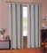 Mikrofaser Vorhang blickdichte Matte unifarbene Gardine, Grau Schlaufen, 225x140 Schal. Material aus Microsatin-Gewebe., 204000