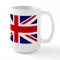 CafePress Union Jack Flag of The United Kingdom Large Mug 15 oz (444 ml) Ceramic Coffee Mug