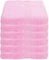 Julie Julsen 6er Pack Handtuch 23 Farben erhältlich weich und saugstark 500gsm Öko Tex 50 x 100 cm Babyrosa