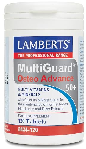 Lamberts MultiGuard OsteoAdvance 50+ – High Potency Multivitamin – Bone Support – 90 Tablets
