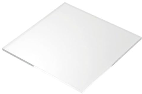 CrestGlass 3mm Perspex Clear Acrylic Plastic Sheet 31 SIZES TO CHOOSE (297mm x 210mm / A4)