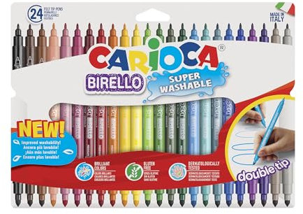 Carioca A53512024 - Pack de 24 rotuladores