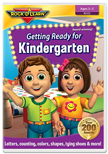 Getting Ready for Kindergarten DVD by Rock 'N Learn