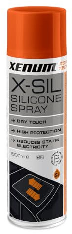 XENUM - X SIL - Spray Silicone Protection et Lubrification des Plastiques - 500ml - Ref : 4069500