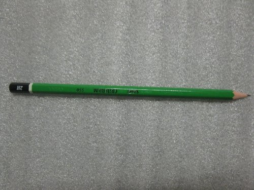 BIC 13137 Criterium Bleistift Graphit 550 2H Holz, sechseckig, gehärteter Kopf, hohe Größe, verschiedene Farben