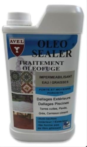 Traitement oléofuge imperméabilisant dallages 1L Oleo sealer