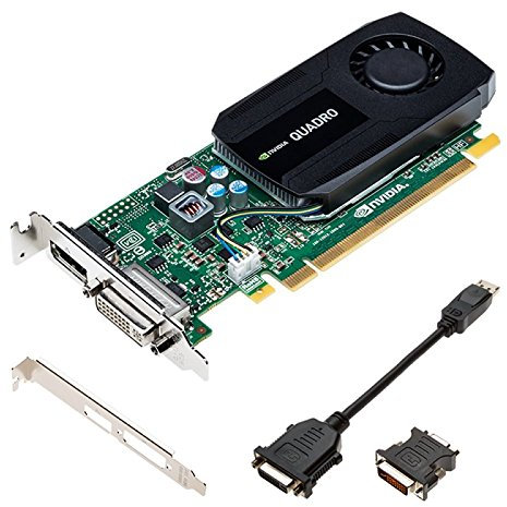 PNY Quadro K420 Carte Graphique Nvidia GK107 891 MHz 2 Go PCI 2.0
