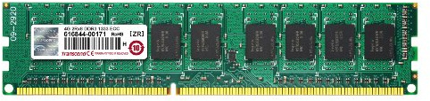 Transcend TS512MLK72V3N PC3-10600 Arbeitsspeicher 4GB (1333 MHz, 240 polig, CL9) DDR3 RAM