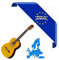 Klassische Gitarre 4/4 Made in Europe Top Fichte Massivholz Griff Ahorn Tastatur Palissandro Boden Limette Skala 650 mm