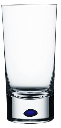 Orrefors Intermezzo Blue 13 oz. Tumbler Glass, One Size, Clear drinkware