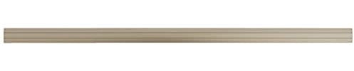 Alberts 491482 Übergangsprofil | selbstklebend | Aluminium, edelstahlfarbig eloxiert | 900 x 38 mm