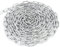 DQ-PP Stahlkette Stahl C15 – 2mm – 20m – Kurzgliedrig – Verzinkt – DIN 5685 – Absperrkette – Metall – Rundstahlkette – Eisenketten – Absperrketten – Zurrketten