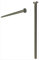 Pair of Upvc Door Handle 100mm Long Screws Silver 5mm Slot Head