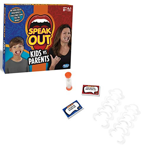 Hasbro Gaming Speak Out Kids vs Parents Game
