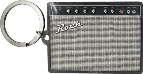 Nostalgic-Art 47016 Retro Wave Rock Amplifier, Schlüsselanhänger, 6 x 4,5 cm
