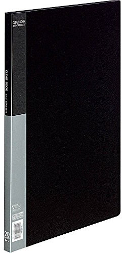 Kokuyo S & T Grund deutlichen Buch B4 20 vertikale Tasche schwarz (Japan-Import)
