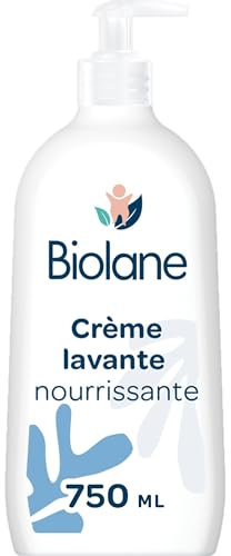 BIOLANE - Gel Lavant Surgras - Gel douche bebe doux et sans savon - Corps et Cheveux - Peau Sensible – Flacon-pompe 750 ml- Fabriqué en France