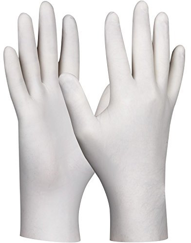 GEBOL 709622 Latex Einweghandschuh ungepudert, 80 Stück, Größe S