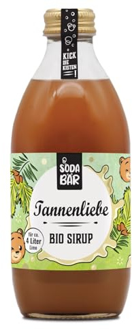 SodaBär | 3er Set Bio Sirup Tannenliebe | bis zu 4l Getränk mischen, 100% Bio, 100% lecker.