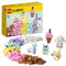 LEGO Classic Creative Pastel Fun Bricks Box, Building Toys for Kids, Girls, Boys Aged 5 Plus with Models; Ice Cream, Dinosaur, Cat & More, Creative Learning Gift 11028