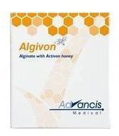 ALGIVON - 5CM X 5 CM ALGINATE DRESSING IMPREGNATED WITH 100% MANUKA HONEY (5CMX 5CM) X 5 - 5 DRESSINGS by ALGIVON
