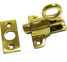 FANLIGHT CATCH SOLID LOFT ATTIC LATCH BRASS WITH SCREWS