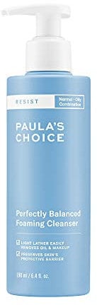 Paula'S Choice Anti-Aging Moisturizing Foaming Cleaner für Mischhaut und fettige Haut 190ml Weiß