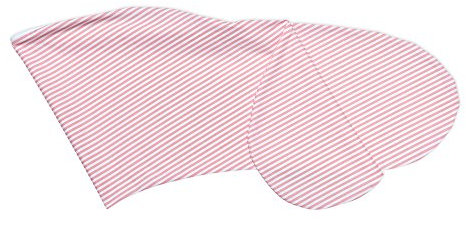 Force Kids Housse de coussin d'allaitement à rayures Rose