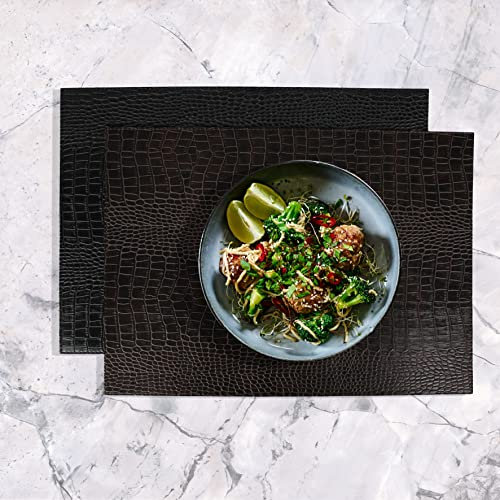 SIGNATURE HOME COLLECTION Tischset, Schwarz, Mittel