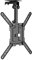 ProperAV Ceiling TV Bracket – Fold Up and Swivel for 23 24 28 32 37 40 42 43 46 50 55 Televisions, Supports up to 20kg, VESA