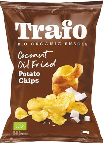 Kartoffelchips in Kokosöl gebacken 6 x 100 gr