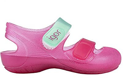 Igor S10146046 Bondi Rosa Aguamarina con Velcro