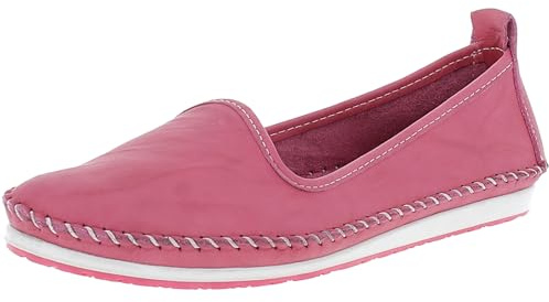 Andrea Conti Damen Mokassins Leder Ballerina Casual bequem kombistark 0027449
