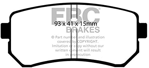 EBC Brakes DP61769 Greenstuff Bremsbeläge