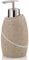 kela Seifenspender 300 ml Talus, Seifenspender beige, Natursteinoptik, Pumpflasche, Spülmittelspender nachfüllbar