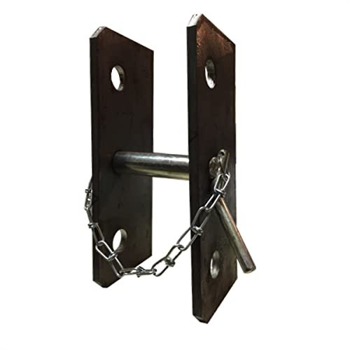 Brey-B-Technik 4472 2 St. 3-Loch Anschweißlaschen mit Bolzen 28mm Löcher 0622