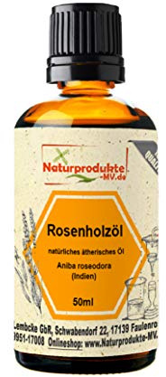 Rosenholzöl (50 ml) natürliches ätherisches Rosenholz Öl