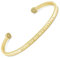 SIMPLE PLEDGE | Believe in Yourself Armreif | Armband Damen mit Gravur in Silber, Gold, Roségold | Perfekt als Schmuck Geschenk | Blindgravur
