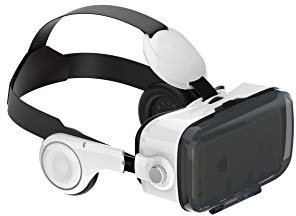 NK Occhiali con Visore Adattatore 3D VR per Smartphone, con Auricolari (Ricondizionato Certificato)