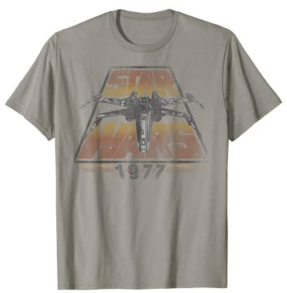 Star Wars X-Wing 1977 Vintage Retro Graphic T-Shirt T-Shirt