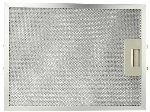 vhbw Filter Metallfettfilter Dauerfilter Ersatz für Alno 50267945009, 50287195007, 50293009002 für Dunstabzugshaube - 32,8 x 24,7 x 1,41 cm, Metall