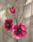 artplants.de Rama de Magnolia Artificial FINAH, Fucsia, 80cm - Magnolia de simulación/Rama Falsa