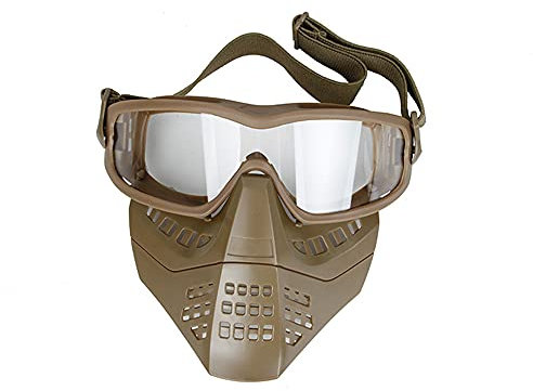 Taktische Paintball-Vollmaske mit Anti-Beschlag-Bewertung, TMC3161